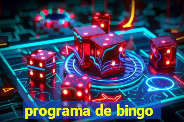 programa de bingo