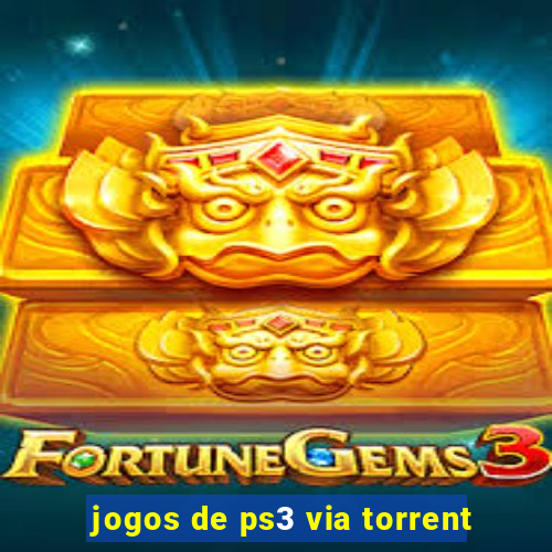 jogos de ps3 via torrent