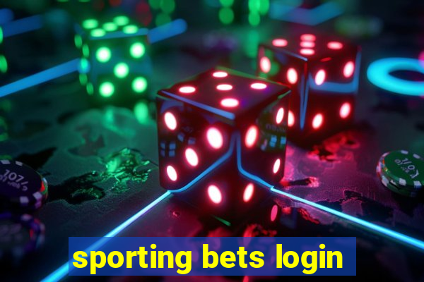 sporting bets login