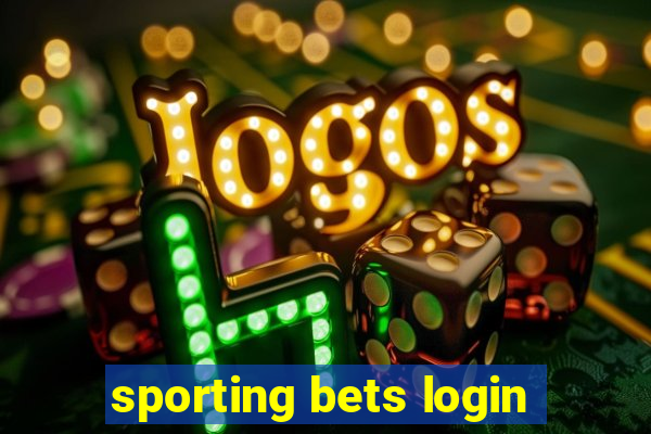 sporting bets login