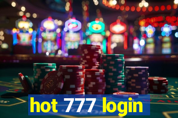 hot 777 login