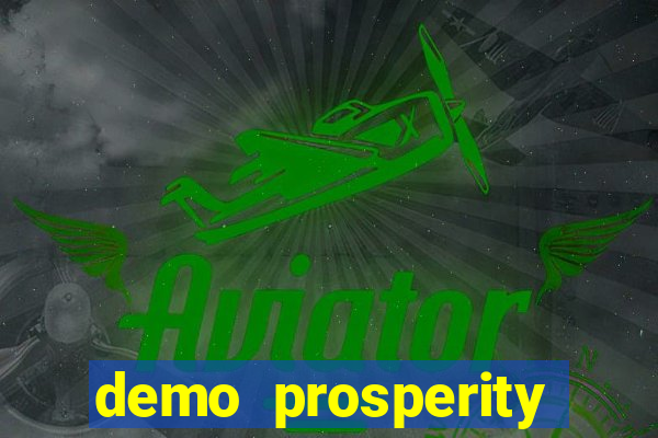 demo prosperity fortune tree pg soft