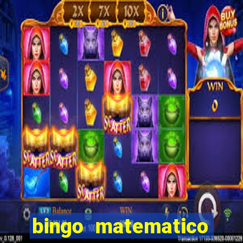 bingo matematico para ensino medio