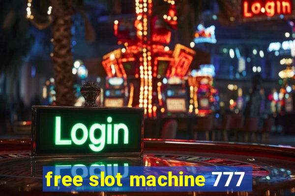 free slot machine 777