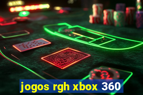 jogos rgh xbox 360