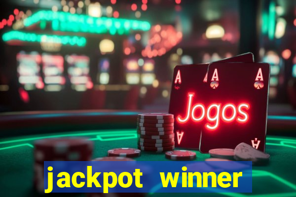 jackpot winner casino slot