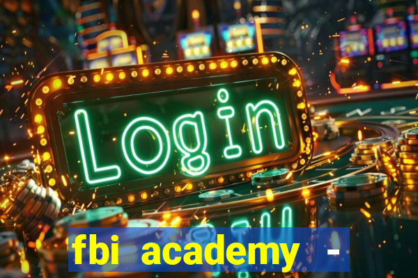 fbi academy - tragaperras bar