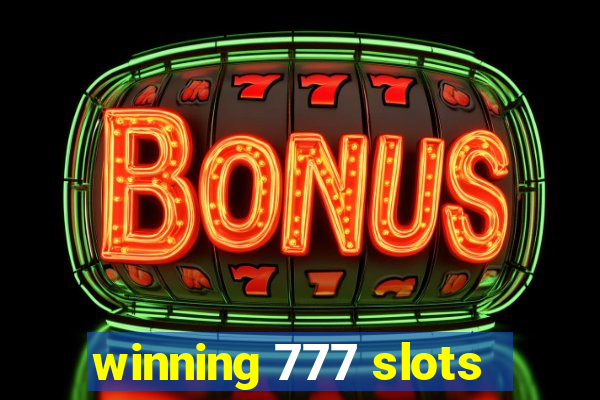 winning 777 slots