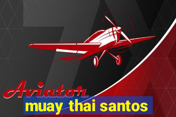 muay thai santos