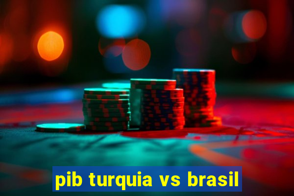 pib turquia vs brasil