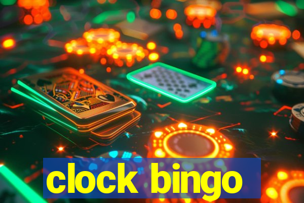 clock bingo