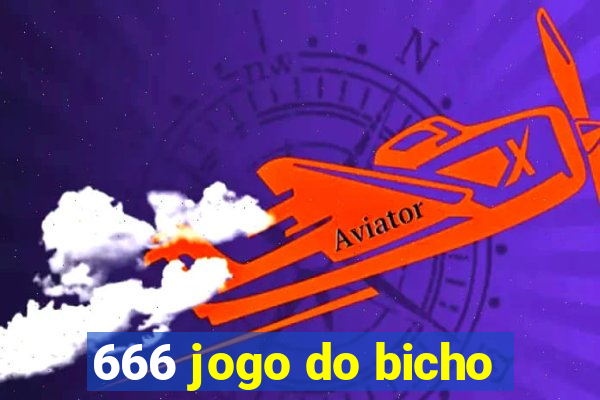 666 jogo do bicho