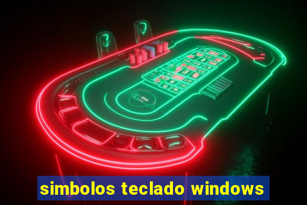 simbolos teclado windows