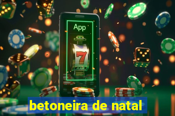 betoneira de natal