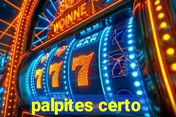 palpites certo