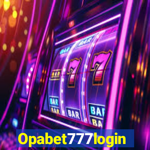 Opabet777login