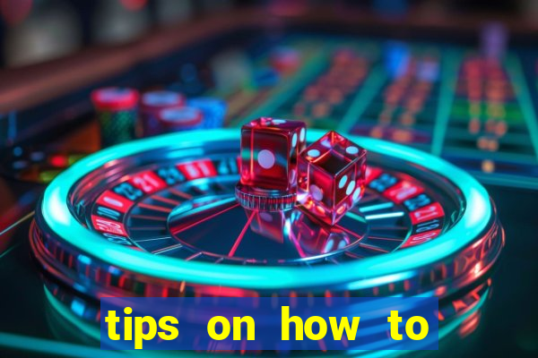 tips on how to win playing slot machines