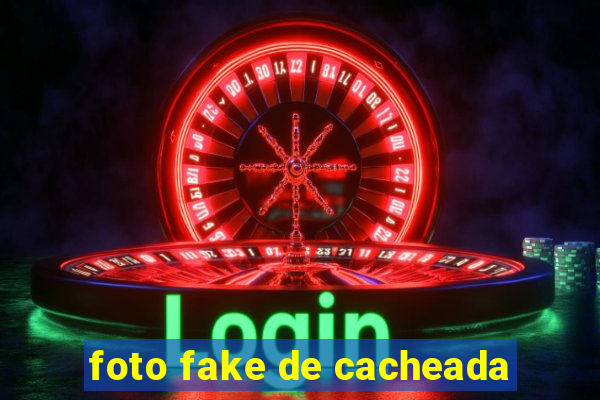 foto fake de cacheada