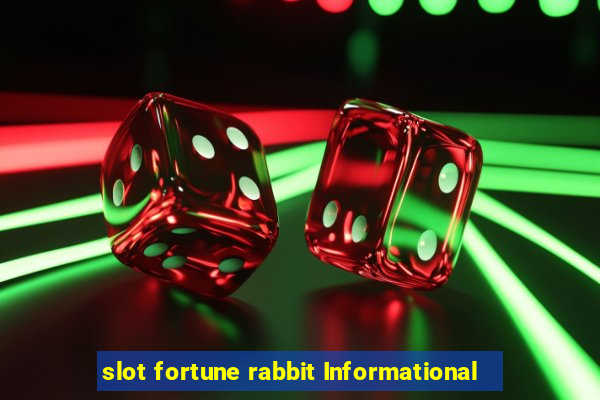 slot fortune rabbit Informational