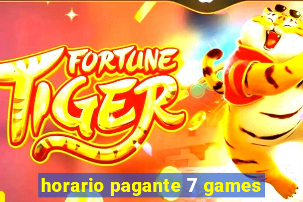 horario pagante 7 games