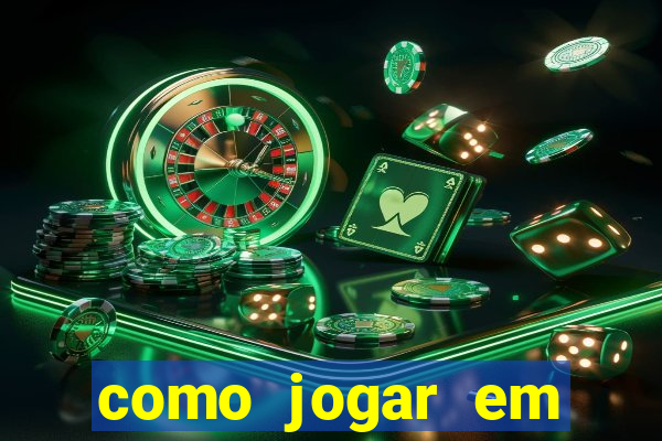 como jogar em numeros na roleta