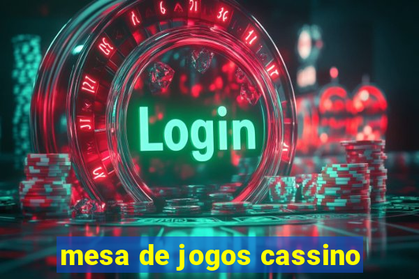 mesa de jogos cassino