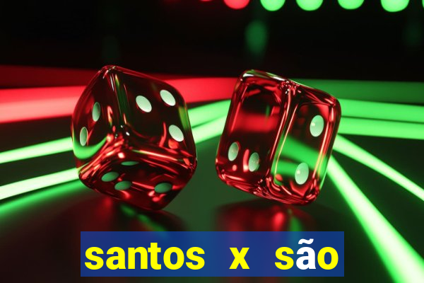 santos x são paulo distância