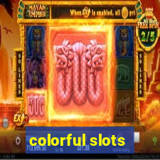 colorful slots