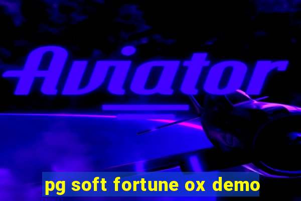 pg soft fortune ox demo