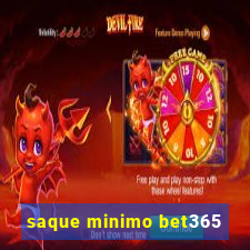 saque minimo bet365