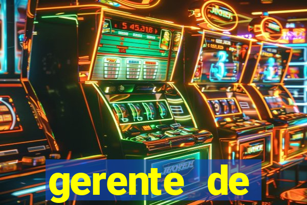 gerente de plataforma slots