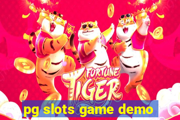 pg slots game demo