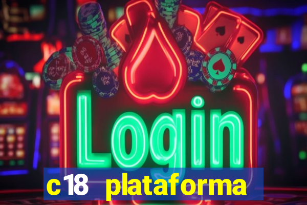 c18 plataforma login entrar