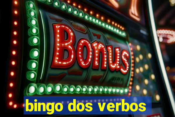 bingo dos verbos