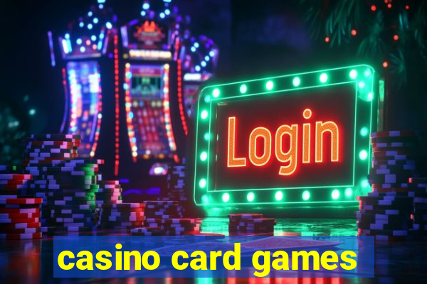 casino card games