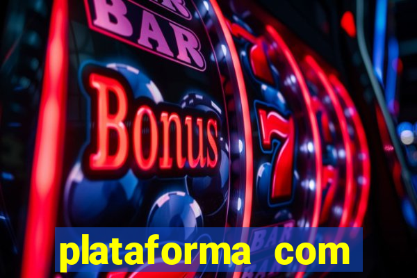 plataforma com bonus para jogar