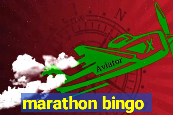 marathon bingo