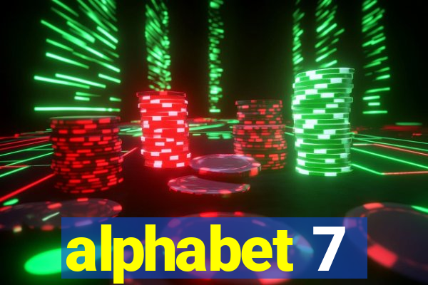 alphabet 7