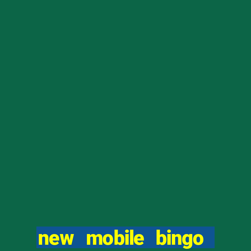 new mobile bingo no deposit