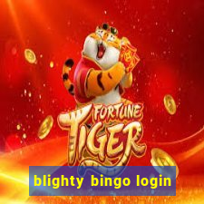 blighty bingo login