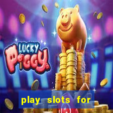 play slots for real money online