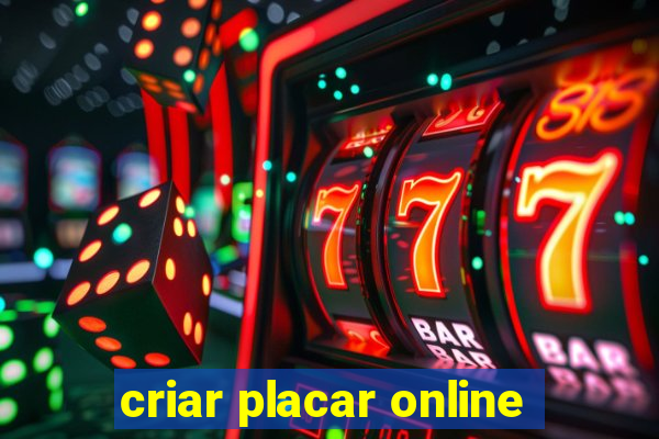 criar placar online