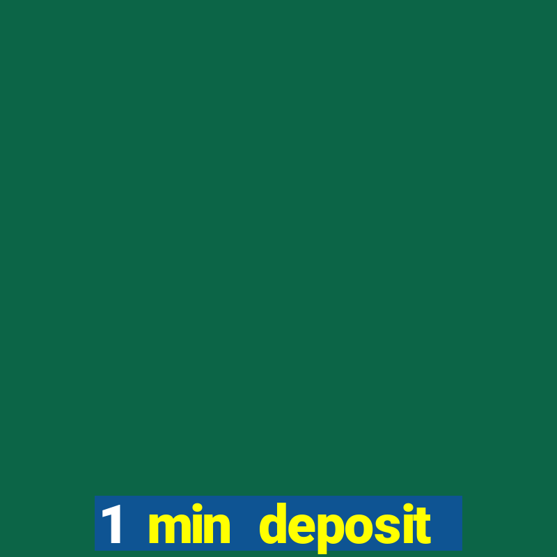 1 min deposit casino canada