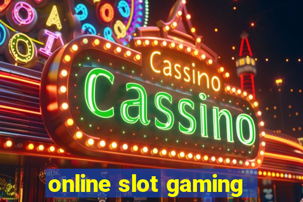 online slot gaming