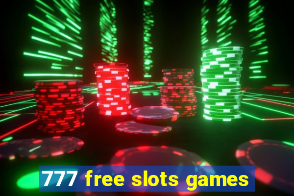 777 free slots games