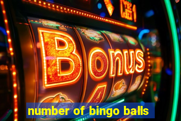 number of bingo balls