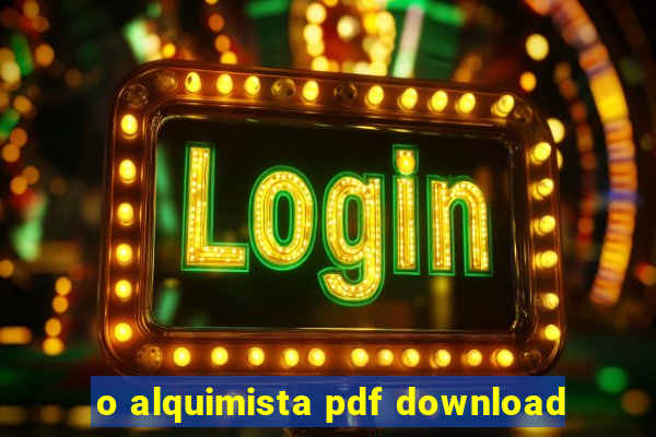 o alquimista pdf download