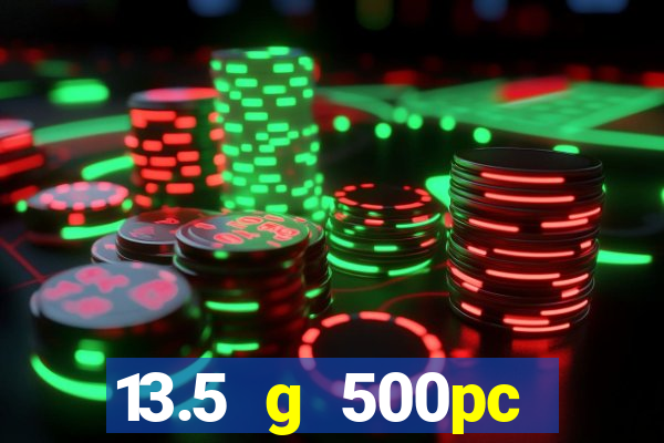 13.5 g 500pc monaco casino clay poker chips set