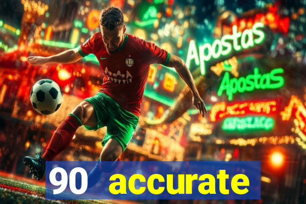 90 accurate football predictions