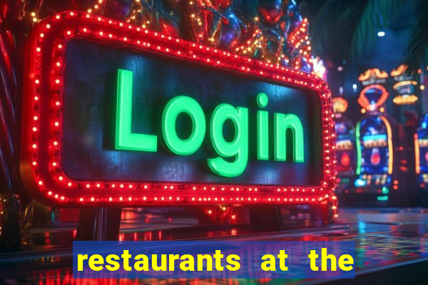 restaurants at the cosmopolitan casino